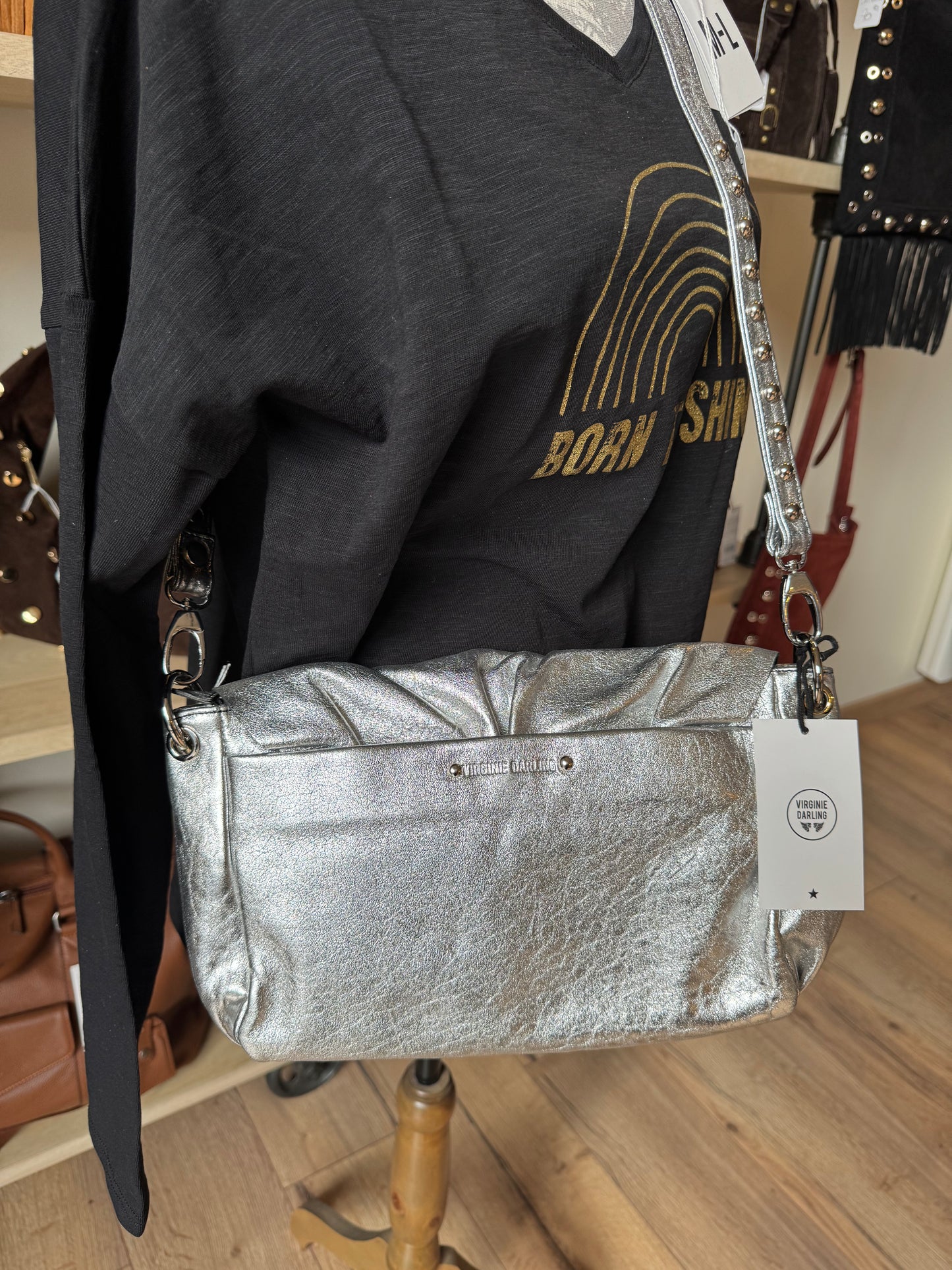 SAC WILD MEDIUM ARGENT