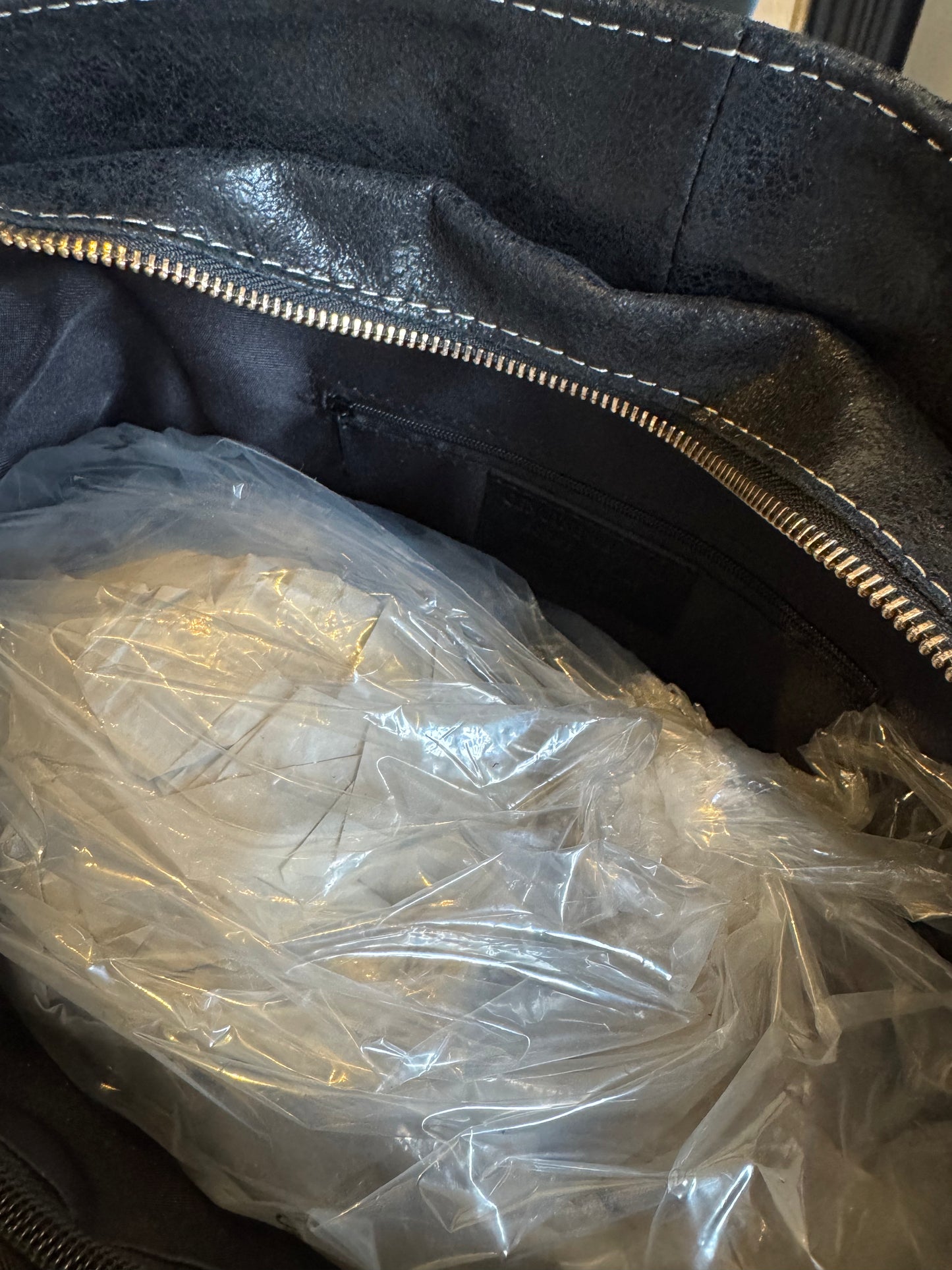 Sac Carla en cuir coloris noir