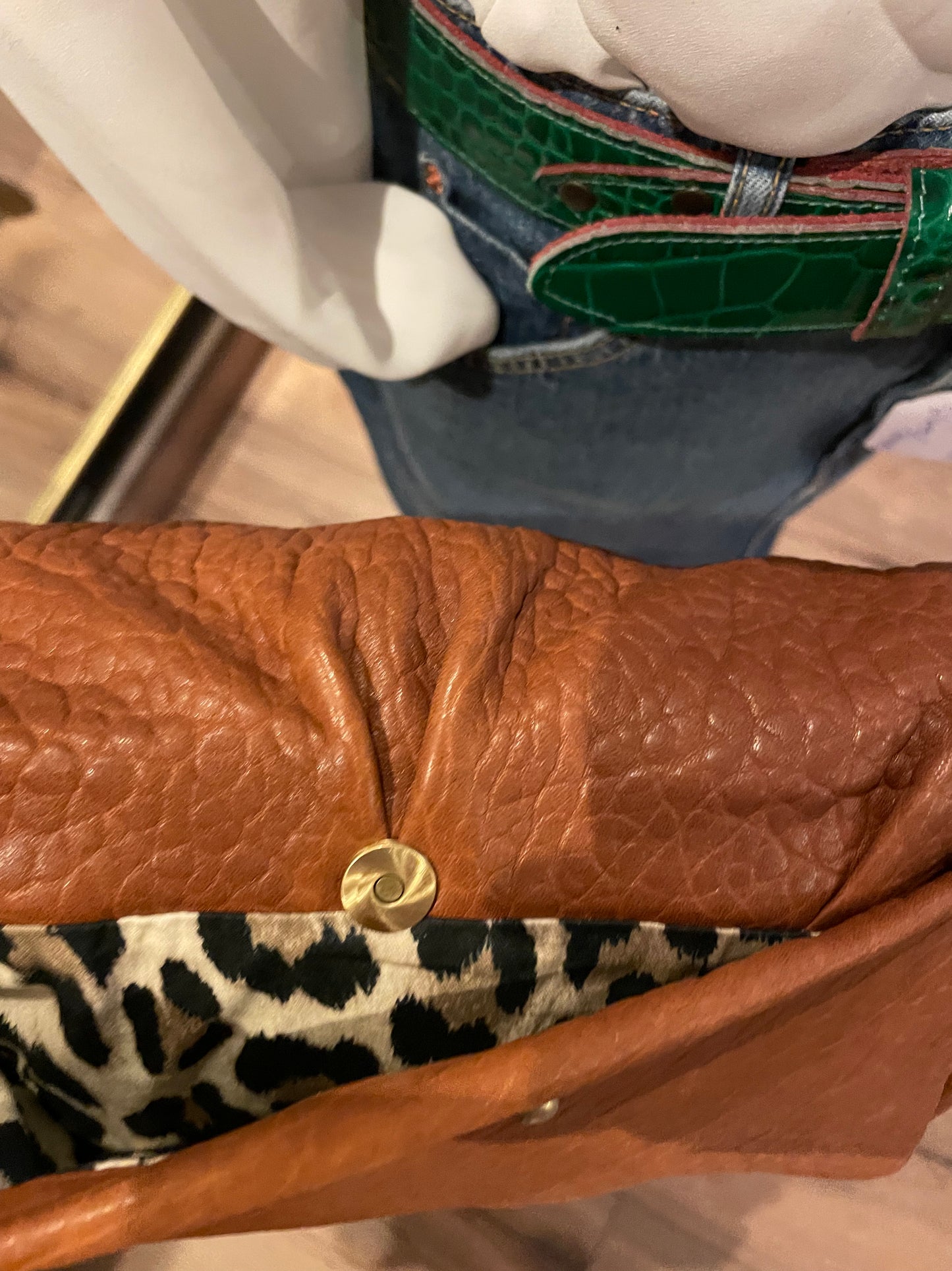 Sac Wild Médium cognac- VIRGINIE DARLING