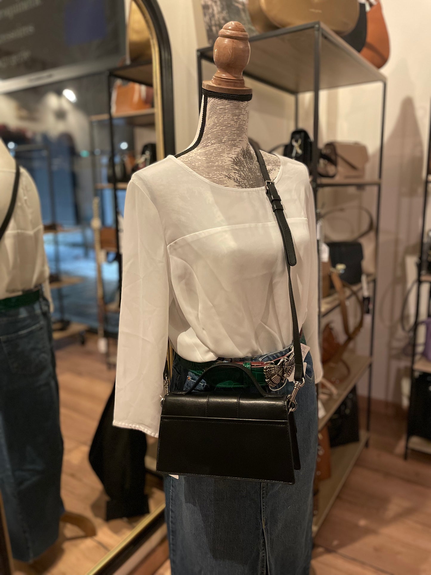 Sac baguette PARIS ILY - noir - Lancaster