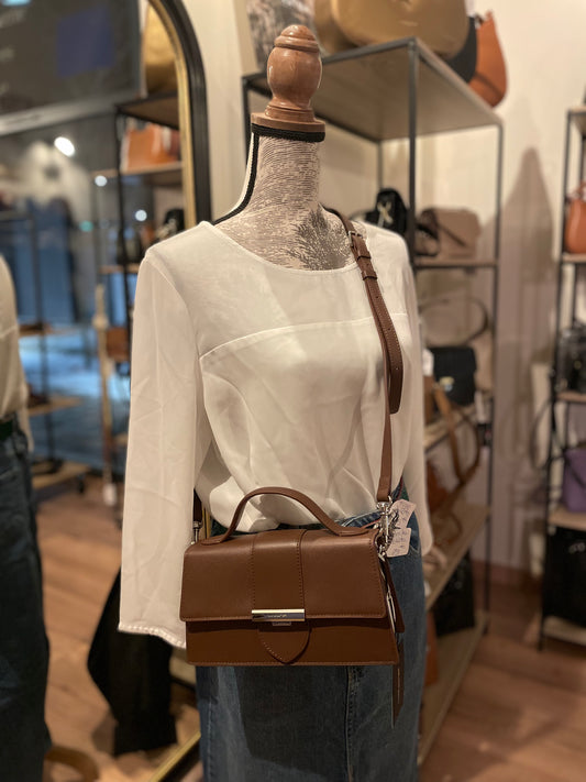 Sac baguette PARIS ILY marron- LANCASTER