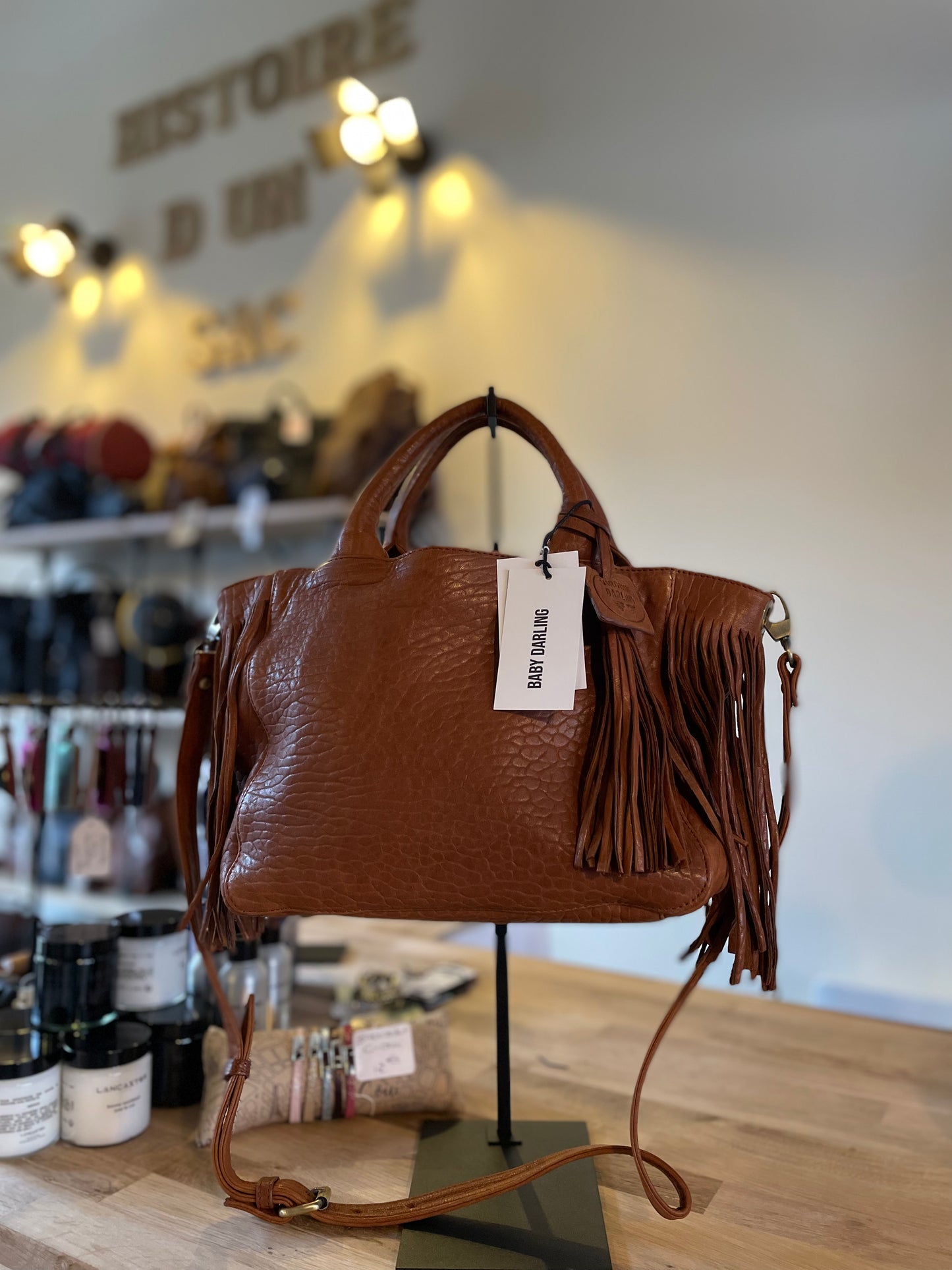 Sac Baby Darling Cognac- VIRGINIE DARLING
