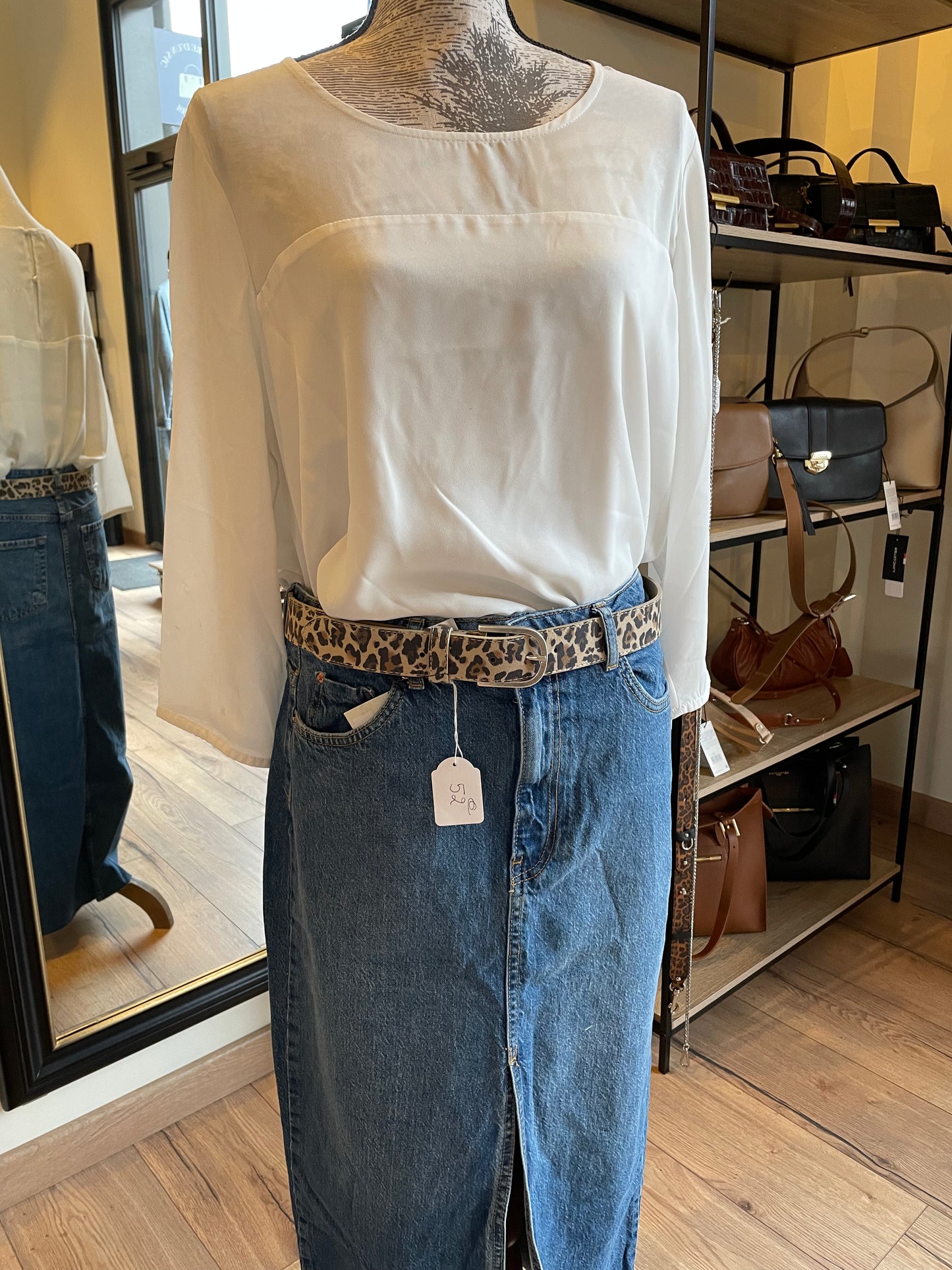 Ceinture en cuir "Léo"