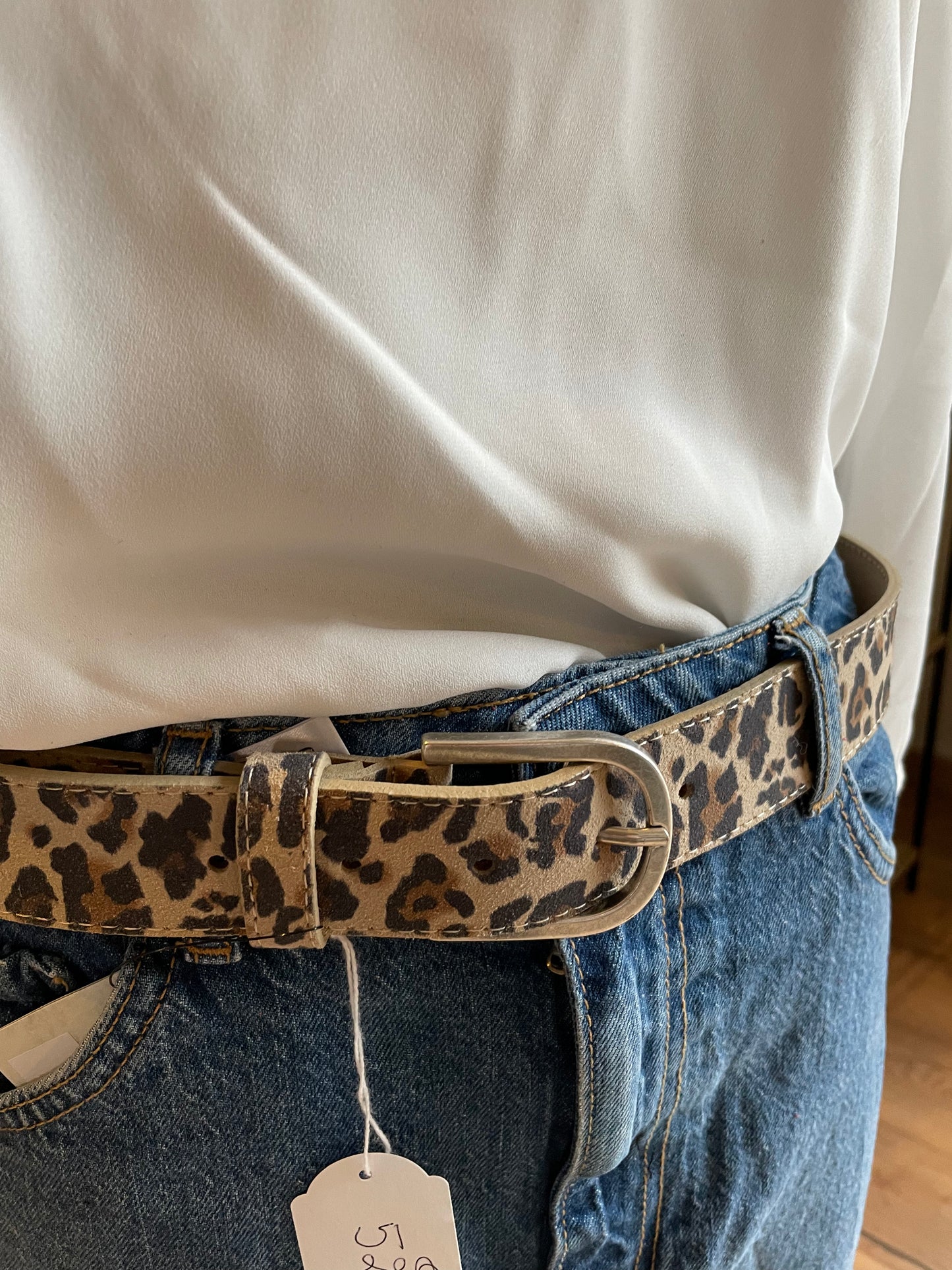 Ceinture en cuir "Léo"