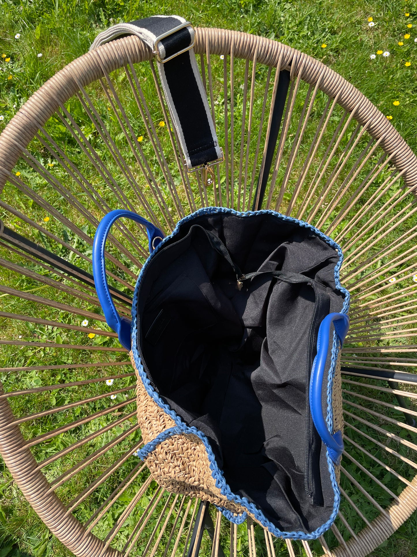 Panier Rive Gauche bleu