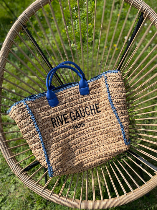 Panier Rive Gauche bleu