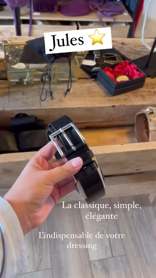 Ceinture en cuir "Jules"
